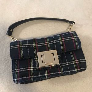 BRAND NEW Steve Madden Green Plaid Crossbody Purse